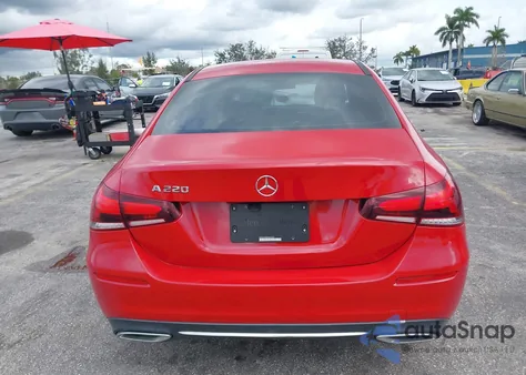 2019 Mercedes-Benz A 220 from USA, damaged, VIN WDD3G4EB5KW023628